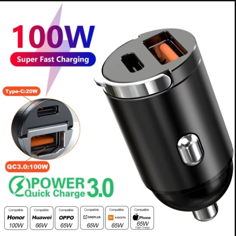Ev Charger - Mini 100W PD QC Pull Ring