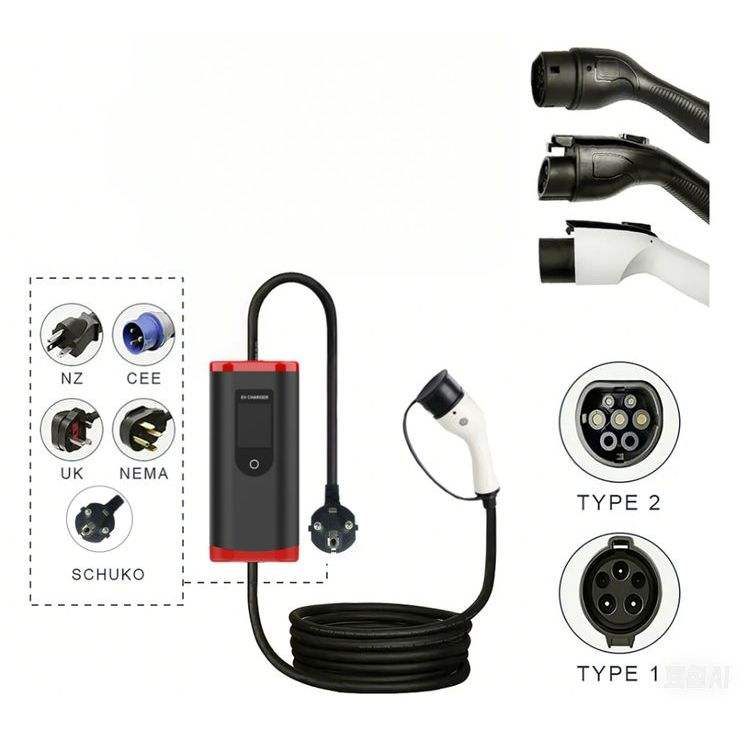 7kw Type 2 (IEC 62196)Portable - Ev Charger recension och pris