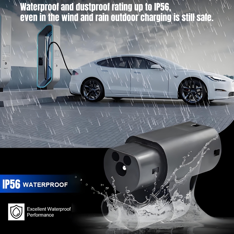 CCS2 to Type 2 Tesla EV Charge - Ev Charger Adapter recension och pris