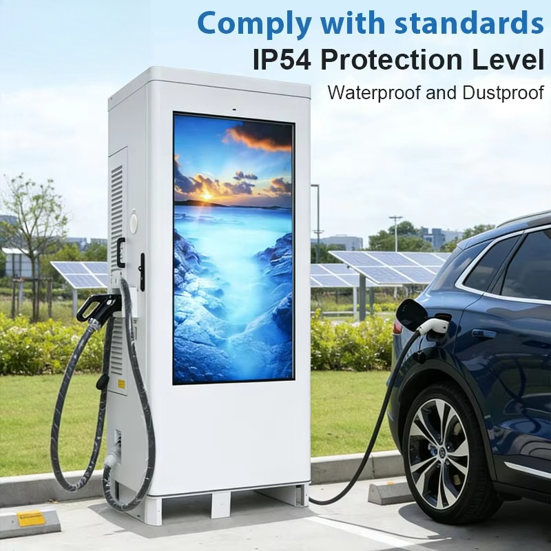 Floor Mounted Dual 60kW Dc Fas - Fast Ev Charger recension och pris