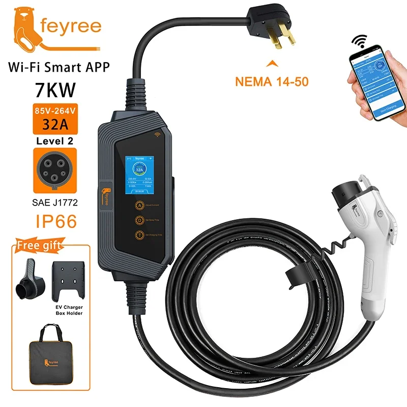 Feyree Type1 Portable EV Charg - Home Ev Charger recension och pris