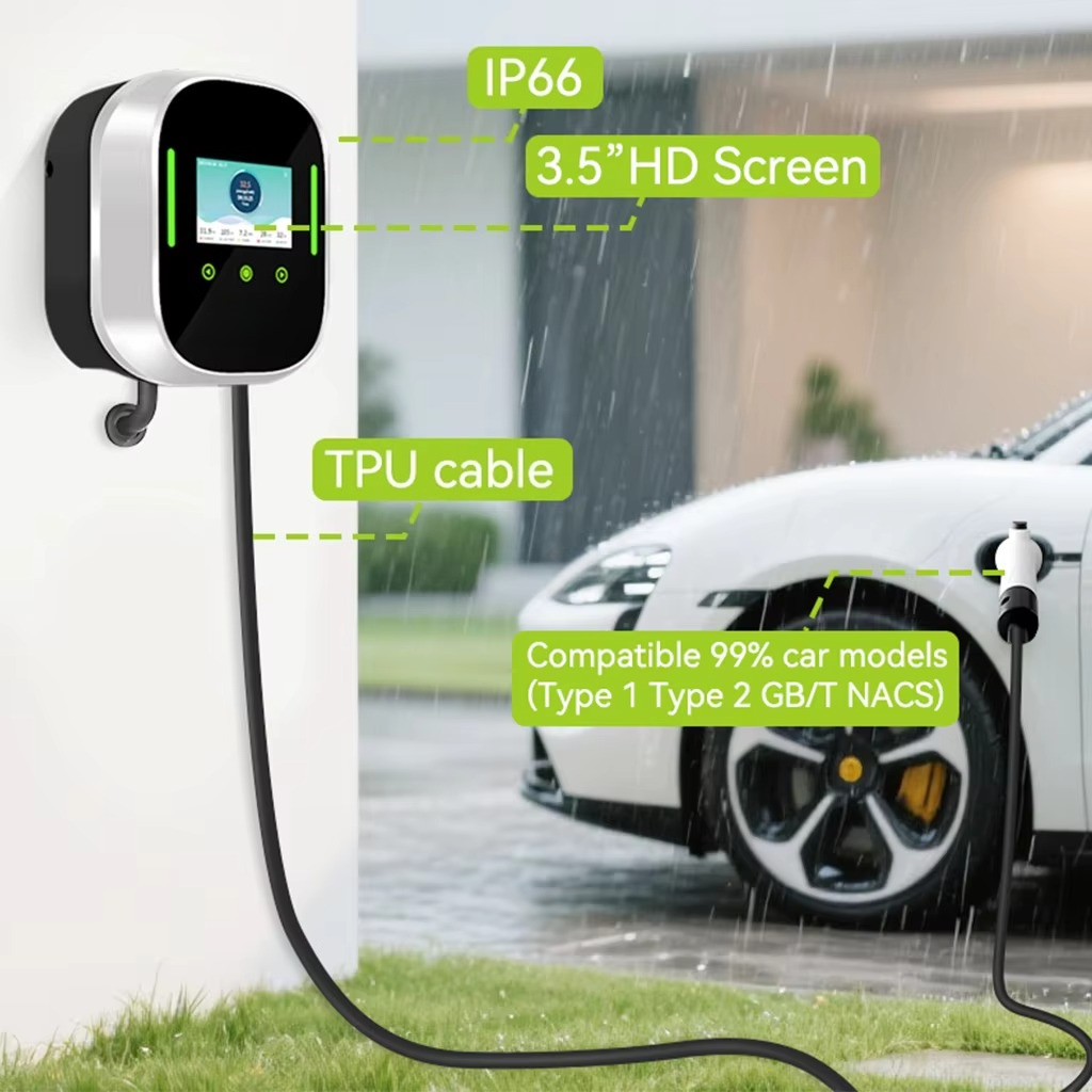 Smart EV Charger Wallbox 22kW  - Ev Charger recension och pris