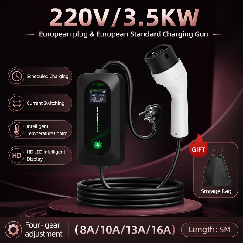 ROMADA 3.5KW Eletric Vehicle C - Ev Charging Cable recension och pris