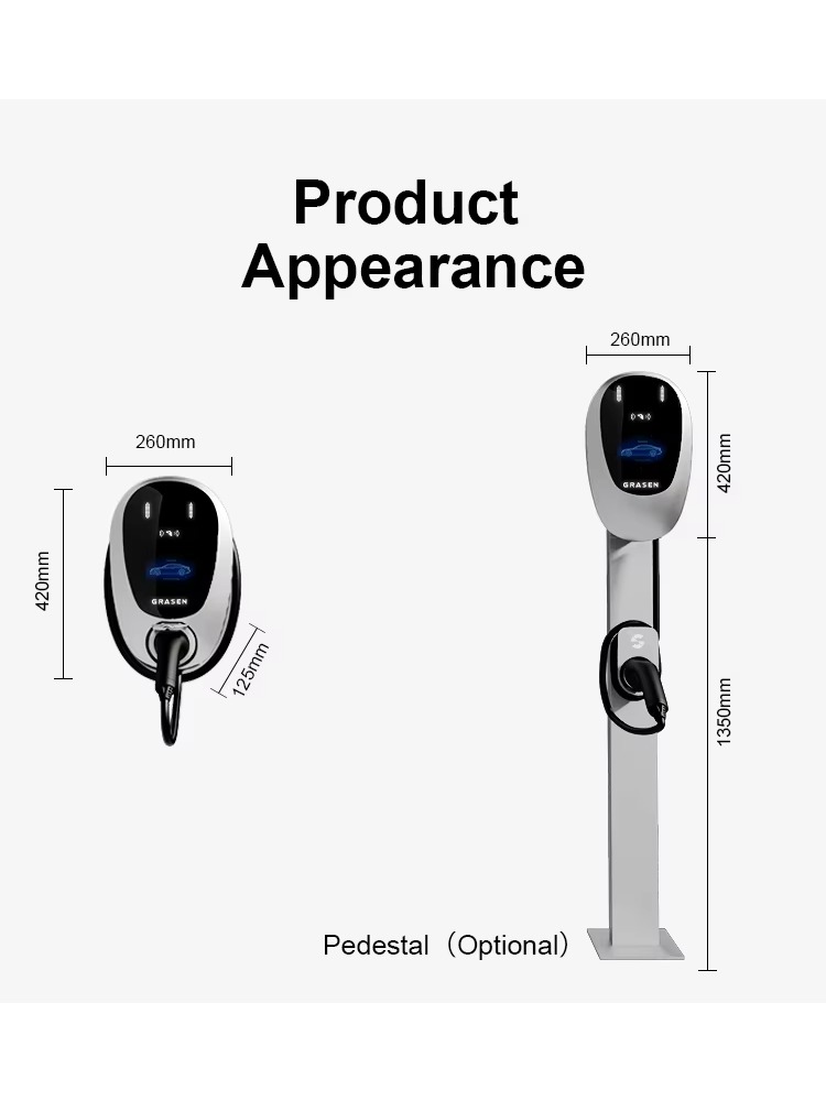 Home EV Charger 7kW 22kW 32A T - Home Ev Charger recension och pris